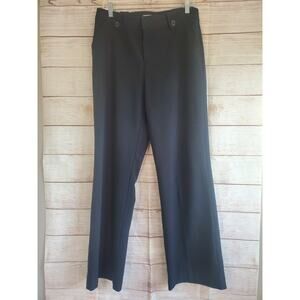 Christopher & Banks Women Black Dress Pants 10 Stretch EUC